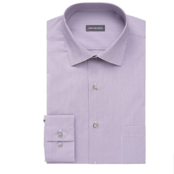 Van Heusen Fitted 16 1/2 34/35 L Dress Shirt - Picture 1 of 6